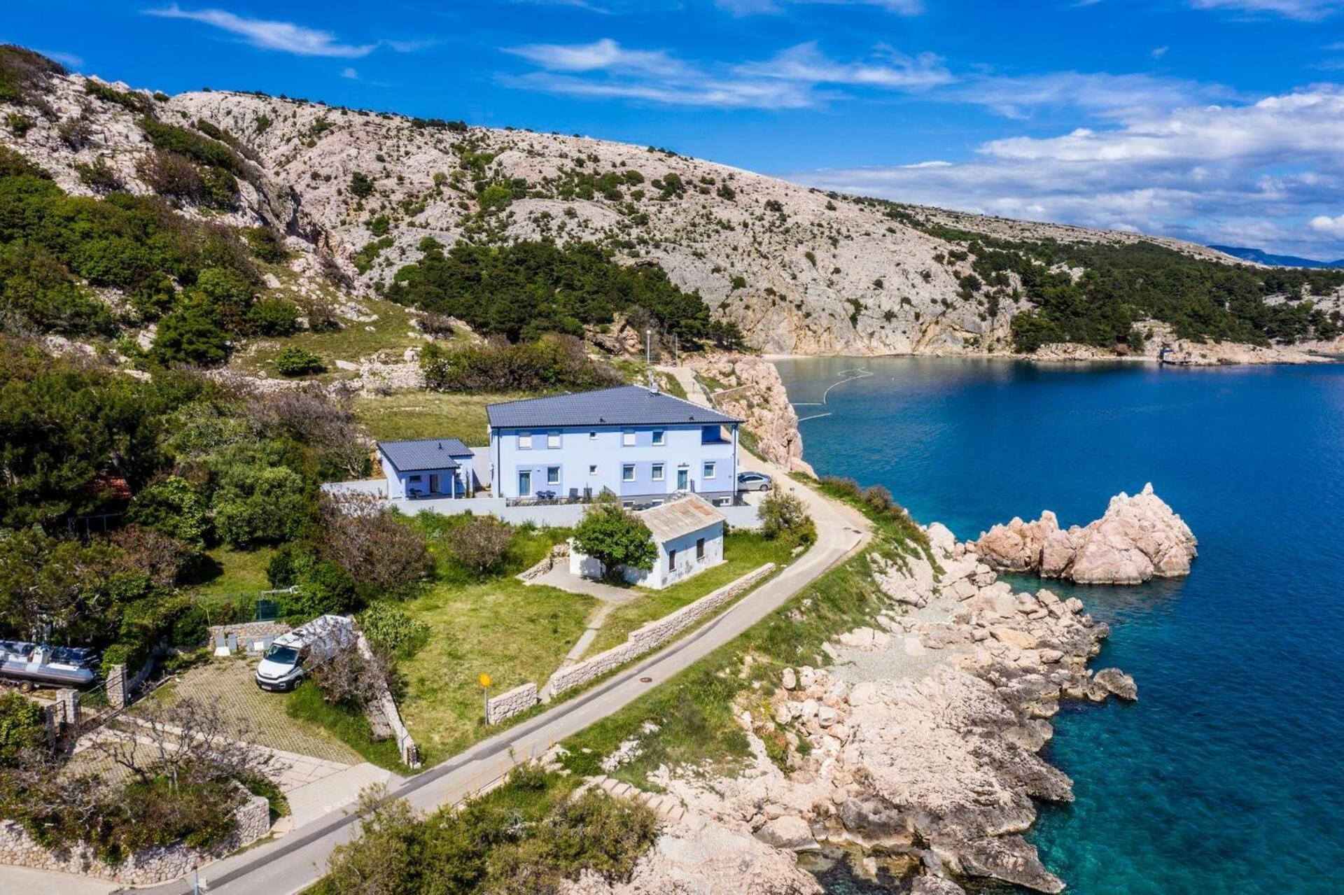 House Lavanda - Kricin, Underground Level Apartment Baška Eksteriør bilde